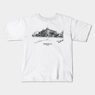 Missoula - Montana Kids T-Shirt